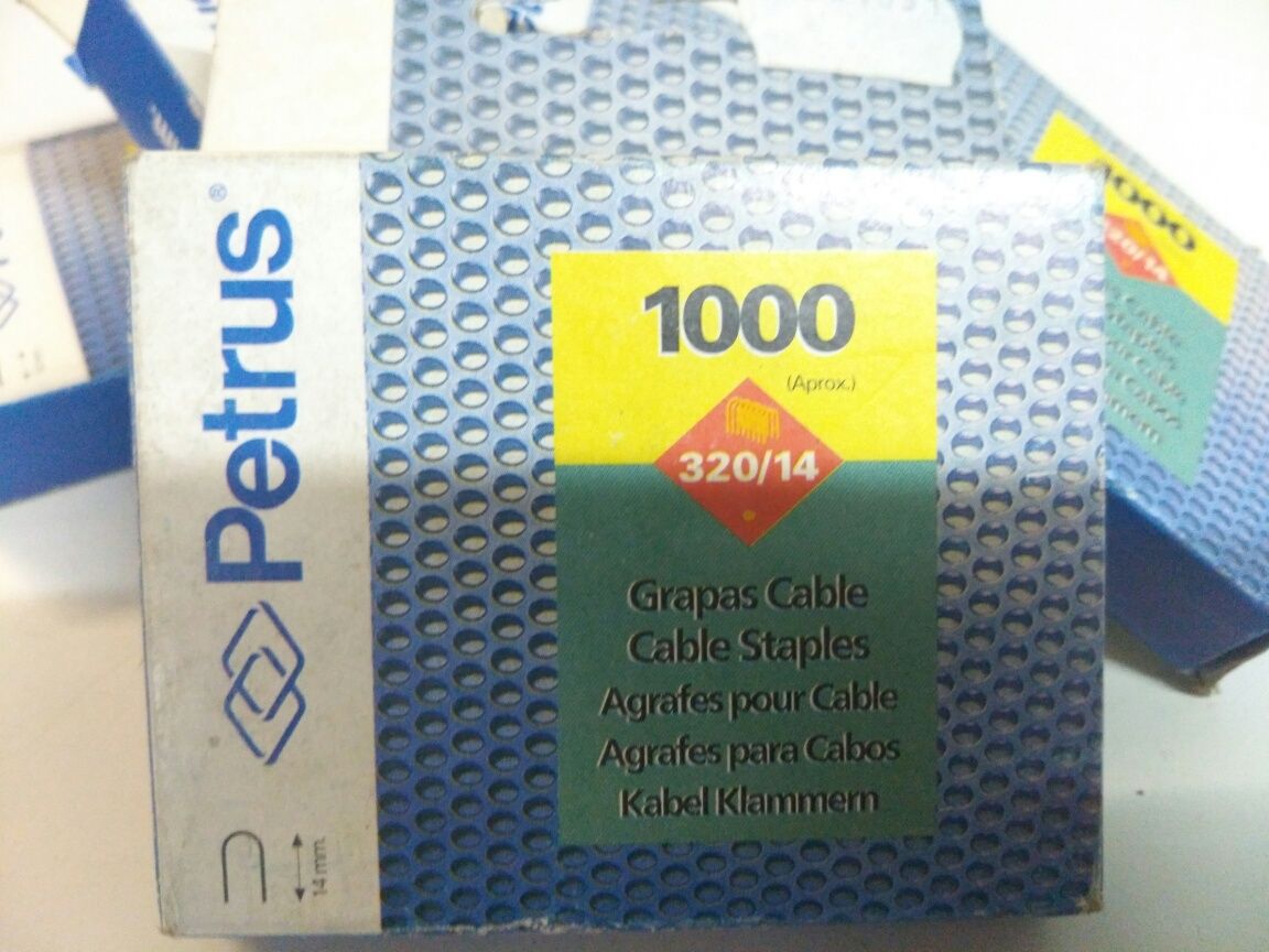 Agrafes de 10, 12 e 14 mm