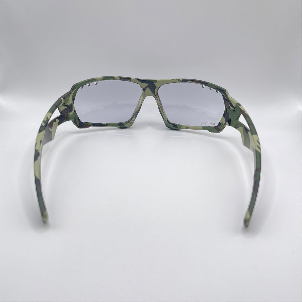 Окуляри LYNX Huston Photochromic cat. 2-3 camo (вело очки)