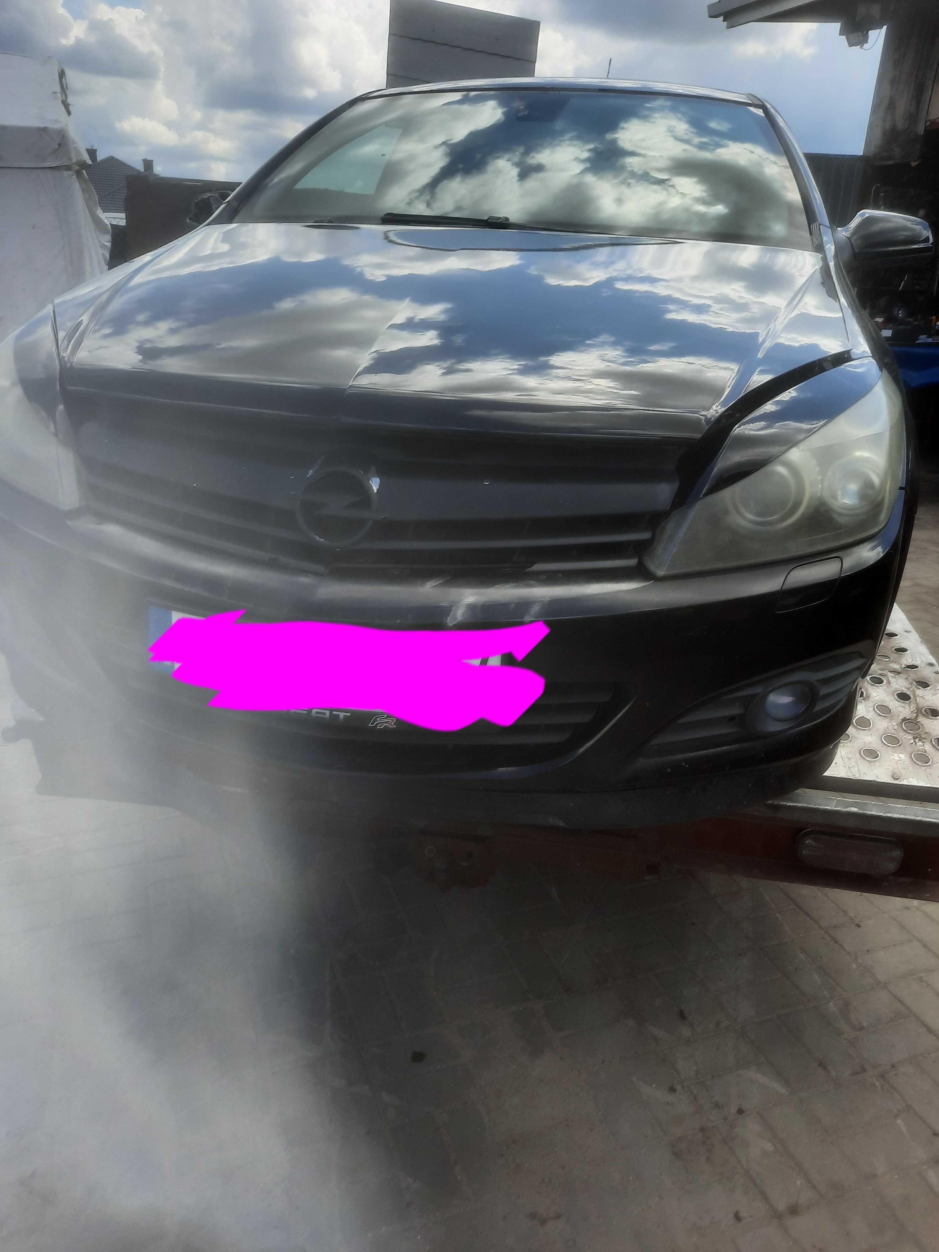 Maska, lampy blotnik zderzak Z20R Opel Astra H