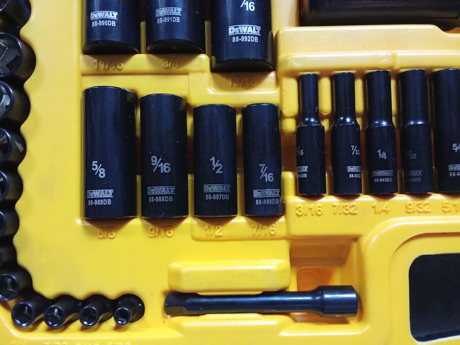 Klucze nasadowe profesjonalne DeWalt DeWalt