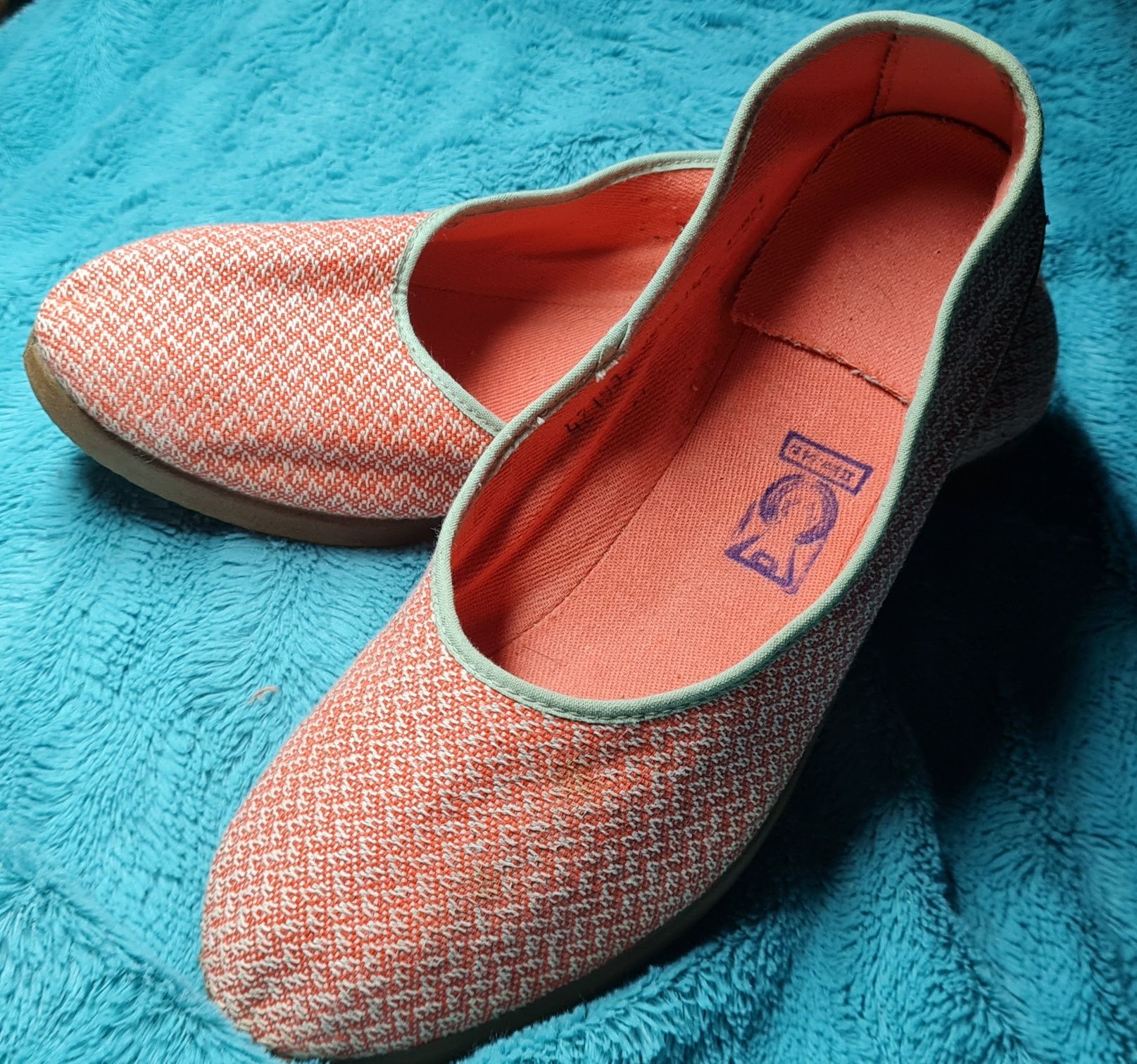 Nowe Pantofle buty czółenka Violetta PRL r36 37