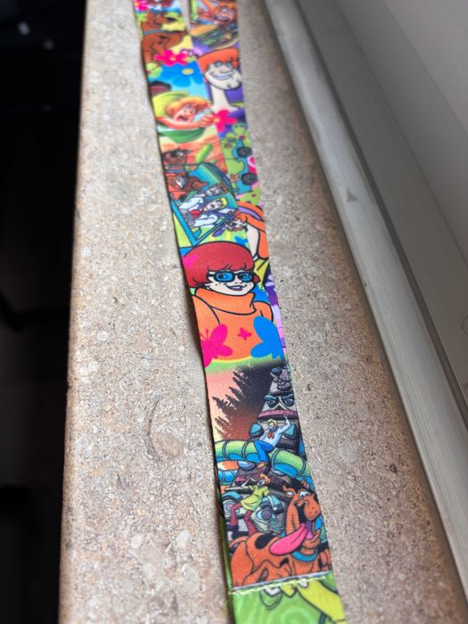 Fita Porta-Chaves / Porta-Cartões – Scooby-Doo Multicolor