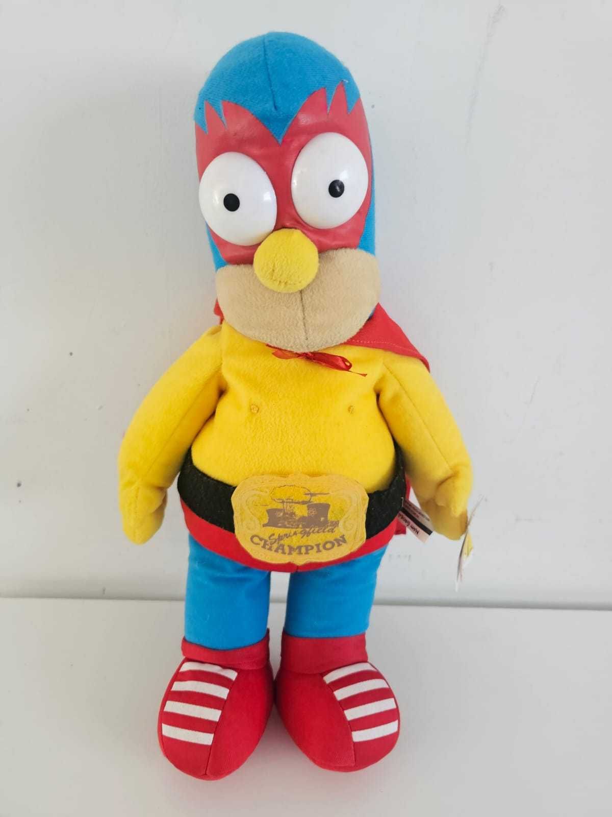 The Simpsons Homer Wrestler Wrestling maskotka Simpsonowie