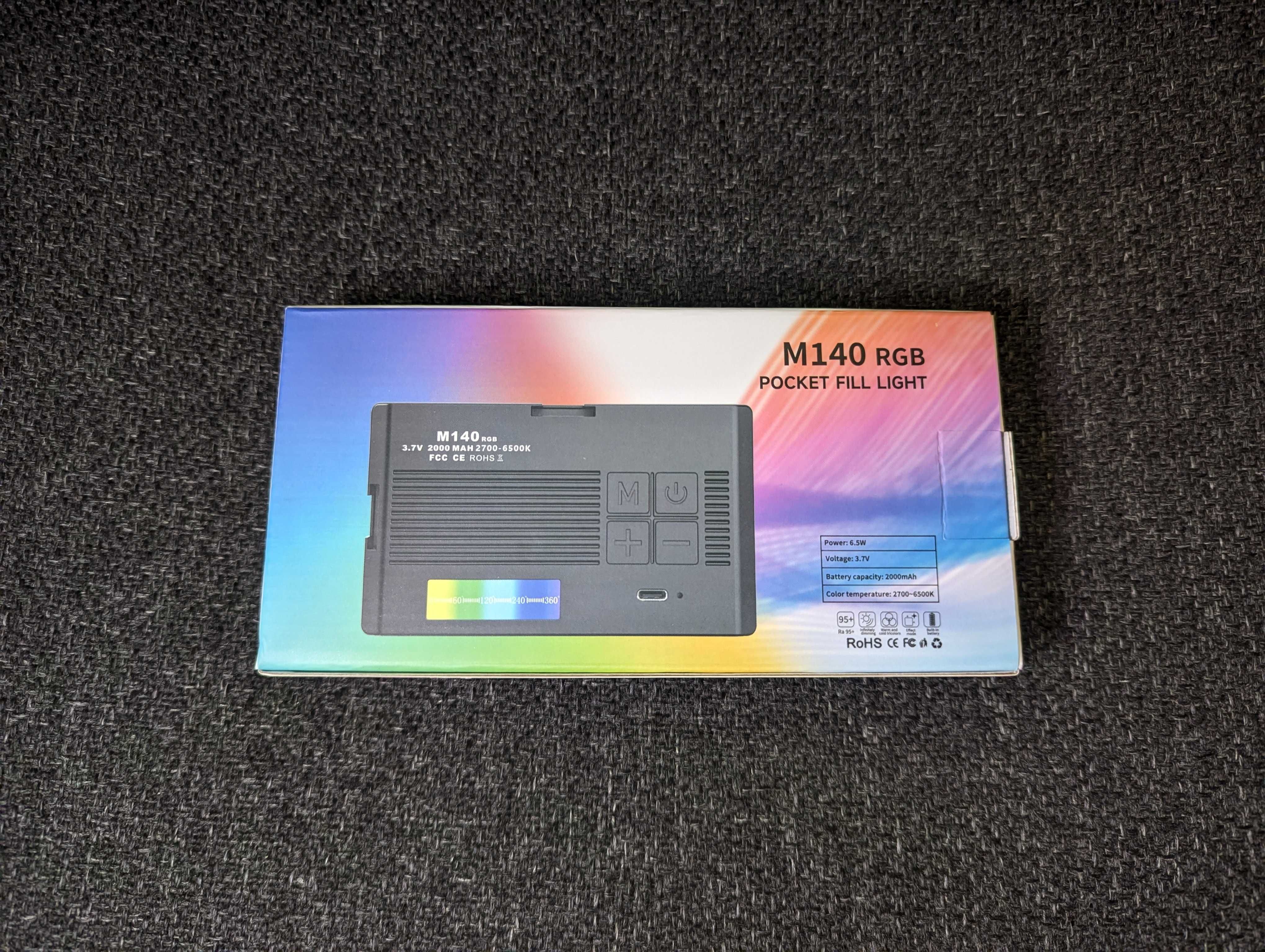 M140 RGB Pocket Fill Light | LED світло з акумулятором