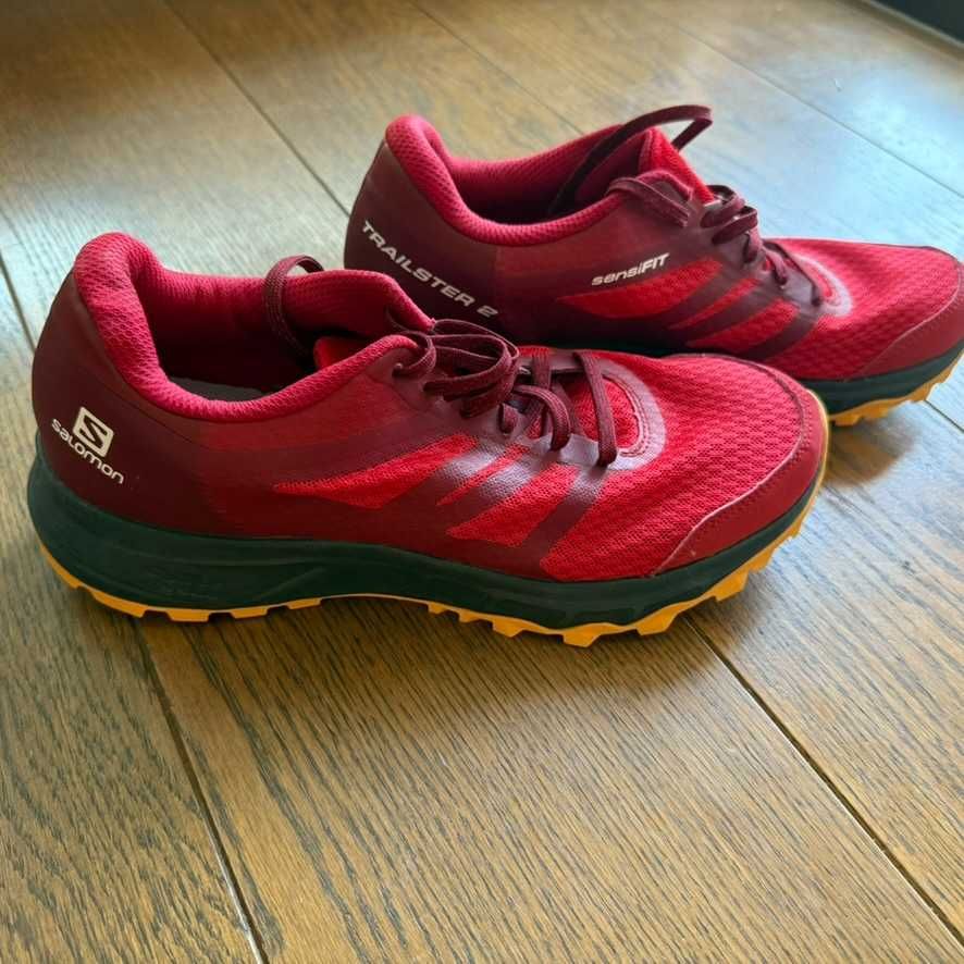 Salomon Buty do biegania Trailster 2 Goji Berry