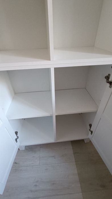 Jysk Skals Szafka biała pojemniki regał modułowa