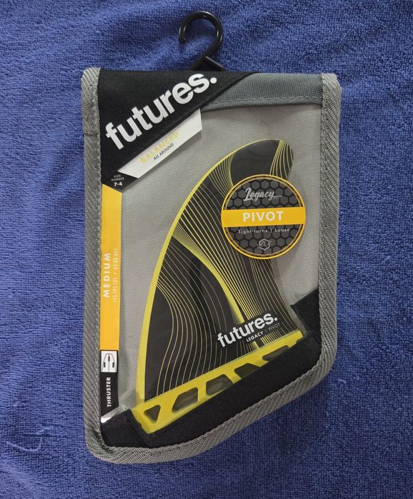 Quilhas Futures P6 Legacy Pivot - M / como novas