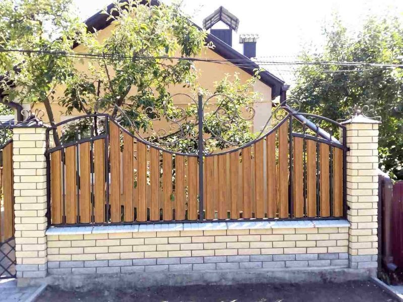 Штакетник  Штахетник Паркан з Штахет Металеві Штахети Київ