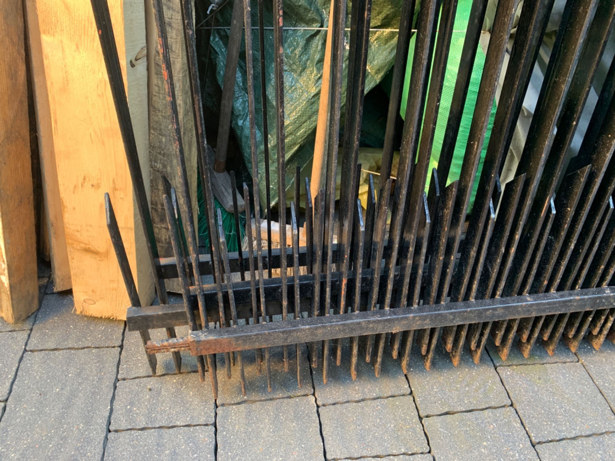 Przęsła ogrodzeniowe metalowe z plaskownika