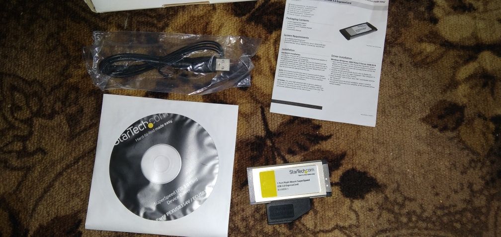 StartTech 1портовый адаптер для скрытого монтажа USB 3.0