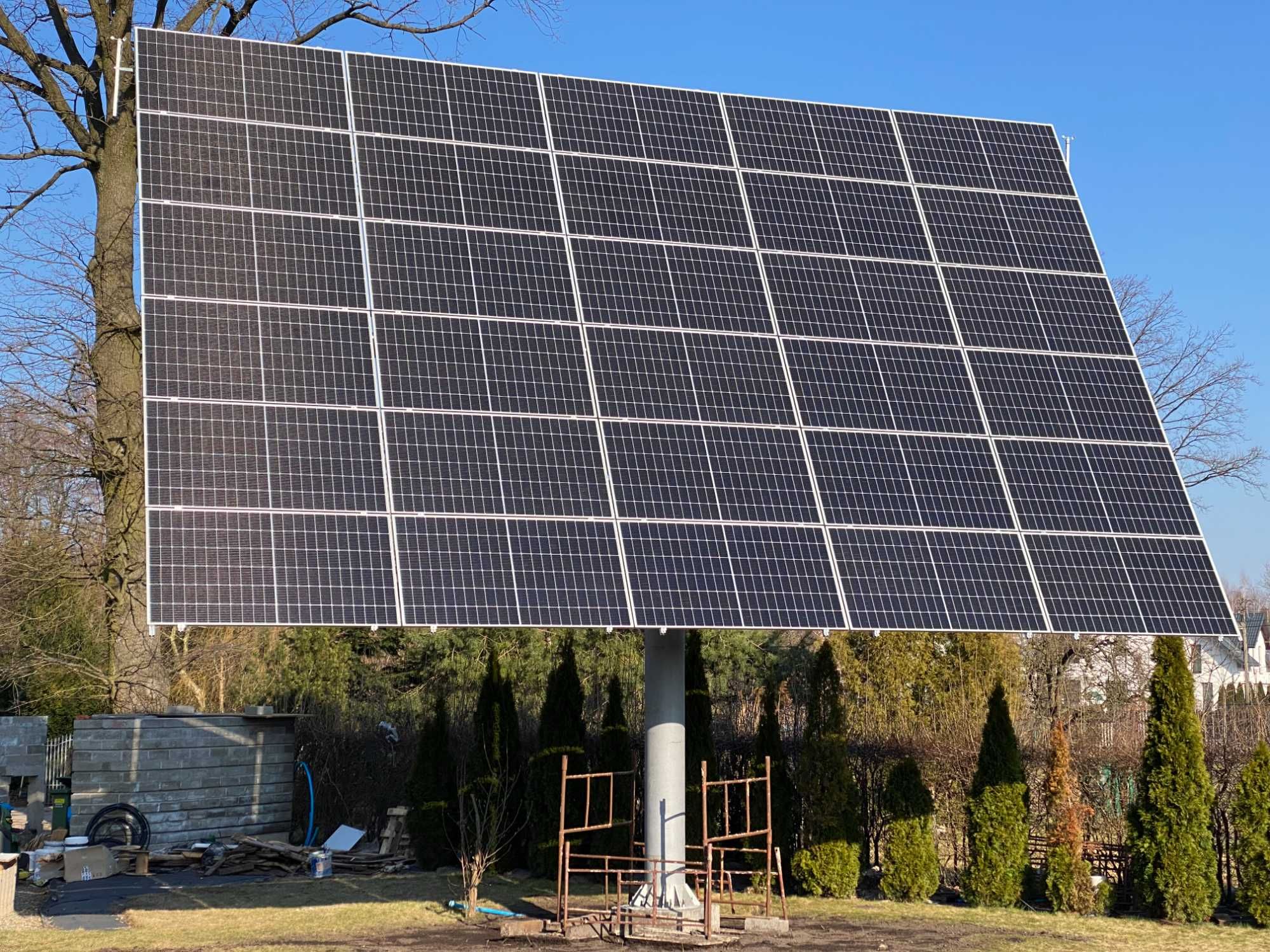 Profesjonalny Solar Tracker, Napęd z silnikiem , Obrotnica Solarna