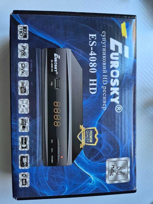 Спутниковый ресивер Eurosky ES-4080 HD