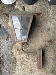 Lampa elewacyjna z miedzi / styl retro / rustykalny