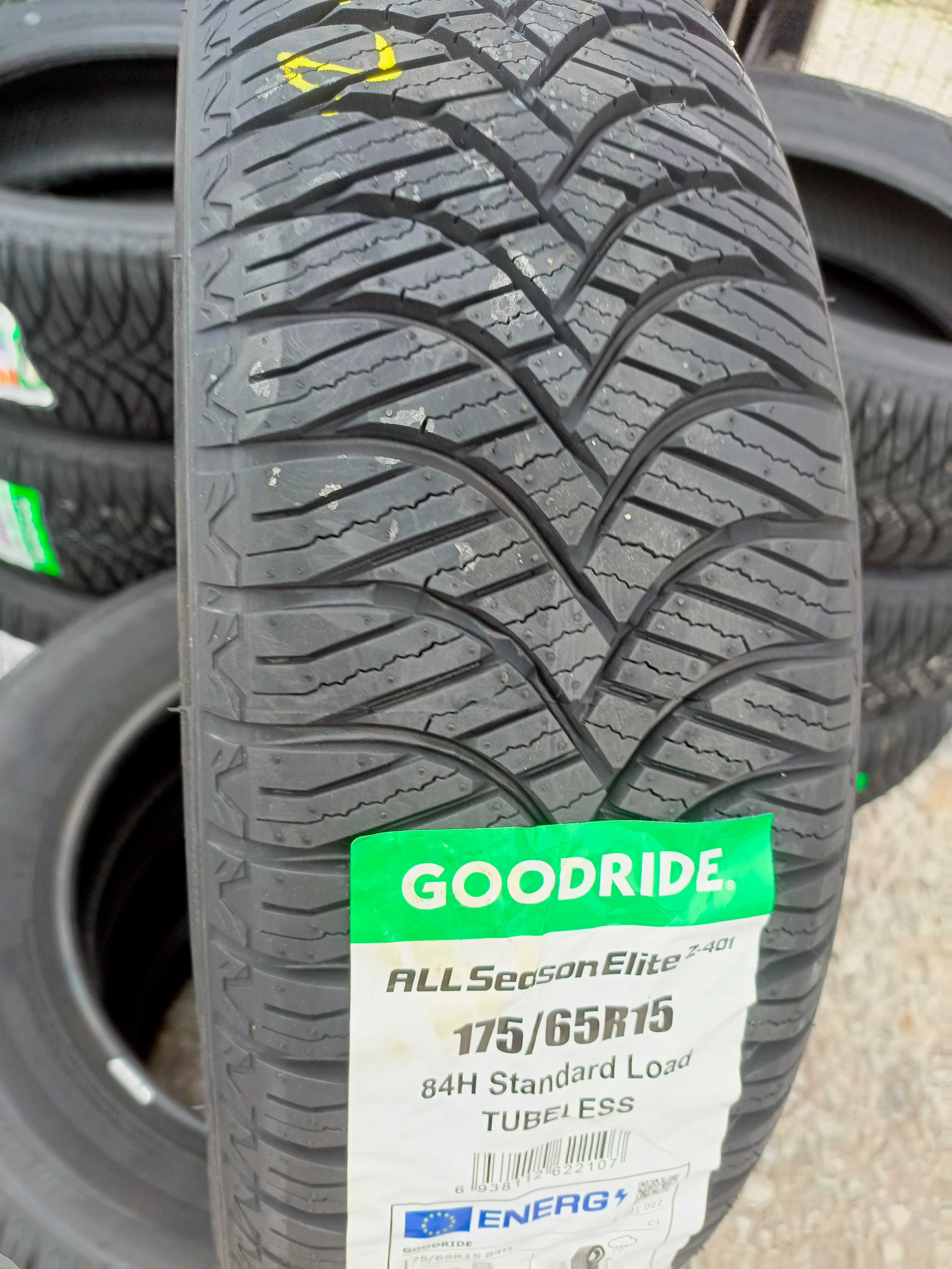 Nowe opony całoroczne wielosezonowe 175/65/15 Goodride 2025r