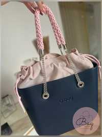 O bag Obag standard blu navy. Nowy zestaw by Patt