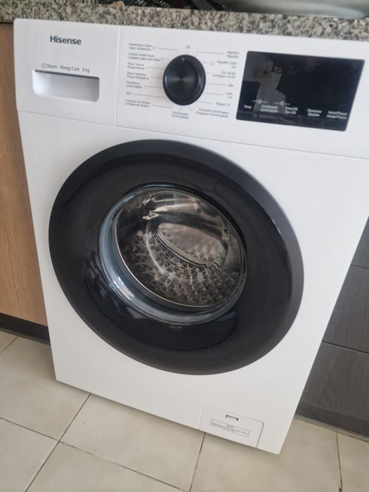 Máquina de lavar roupas Hisense 9kg
