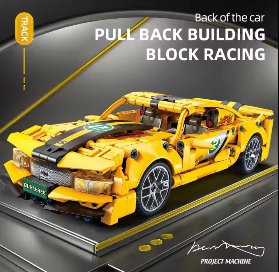 Autko Chevrolet CAMARO Bumblebee Klocki kompatybilne z LEGO Technic