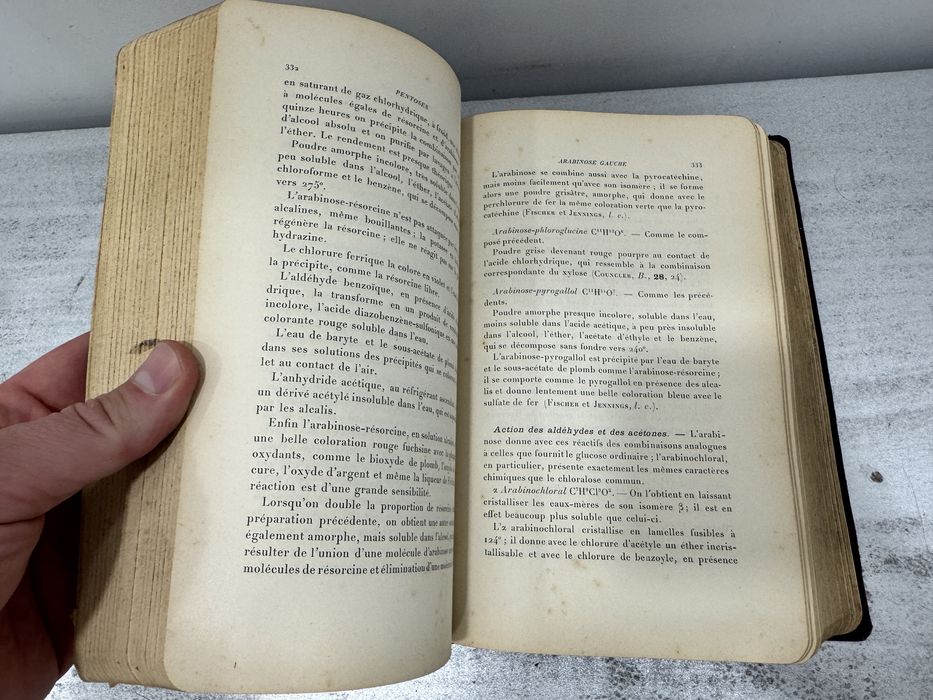 Leon Maquenne Les Sucres et leurs Principaux Derives 1900 paryż