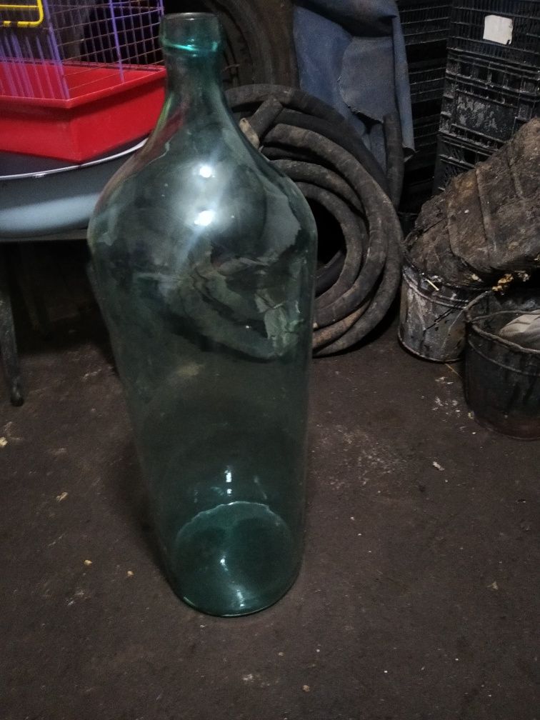 Бутыль стеклянный 20л. СССР.Читай описание!