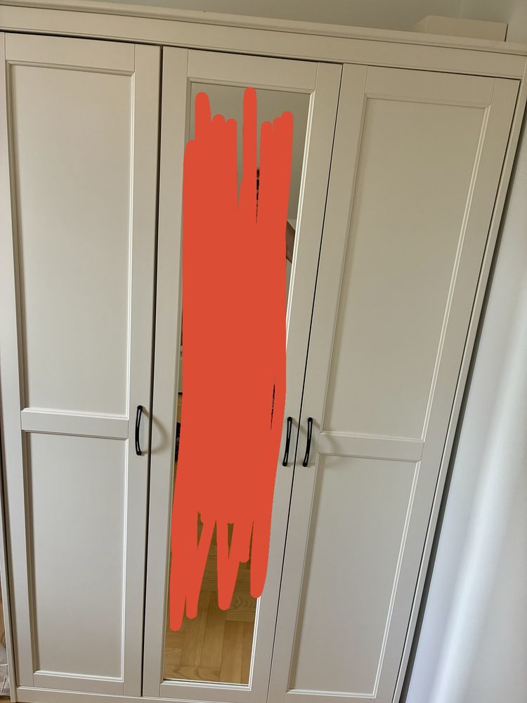 Szafa ikea SONGESAND stan bardzo dobry