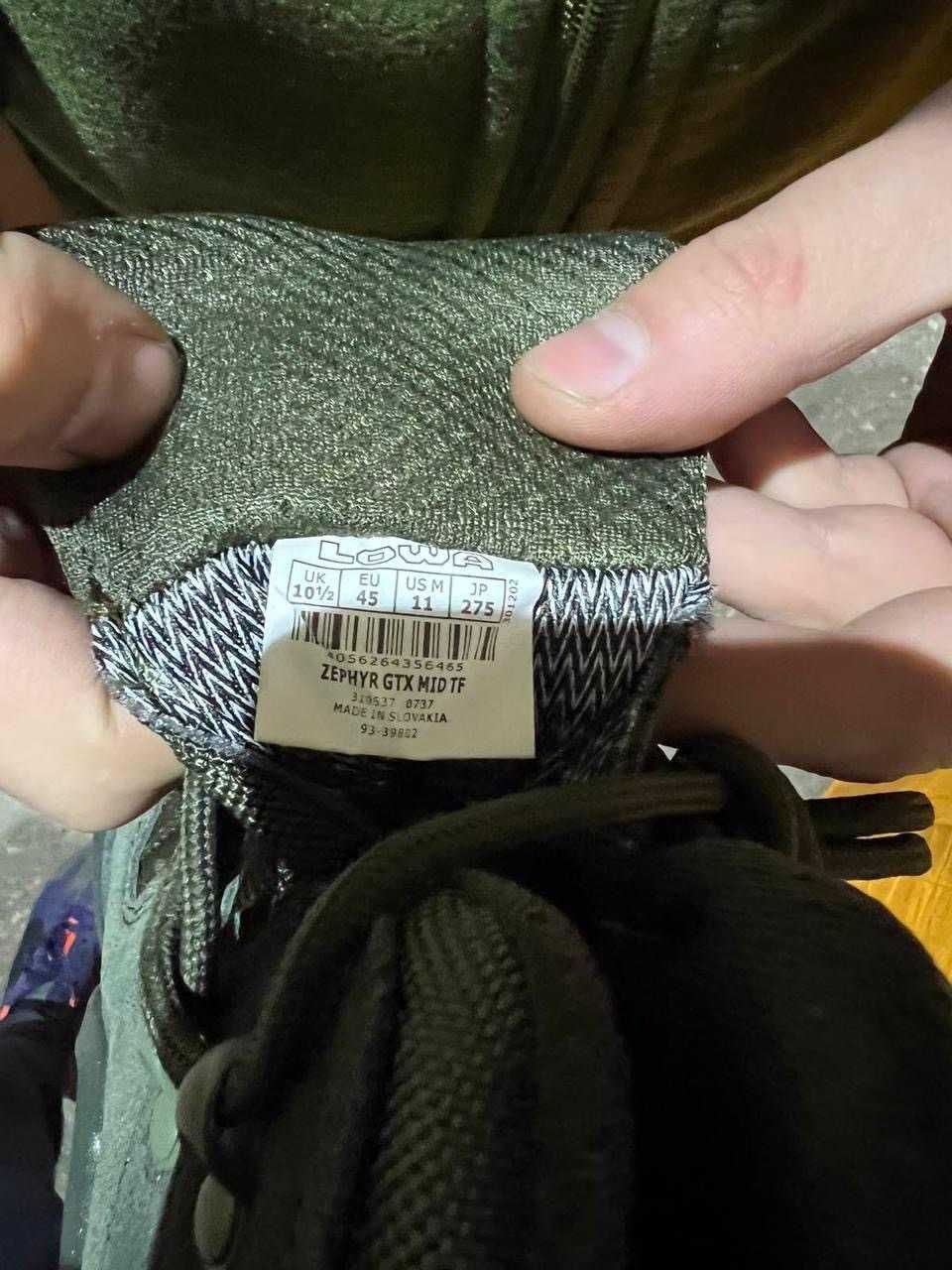 ‼️Ботинки LOWA Zephyr GTX® MID TF Берцы Лова мембрана Gore-Tex®‼️