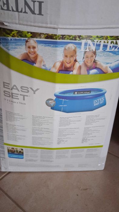 basen rozporowy Intex Easy set  2,44mx76 cm