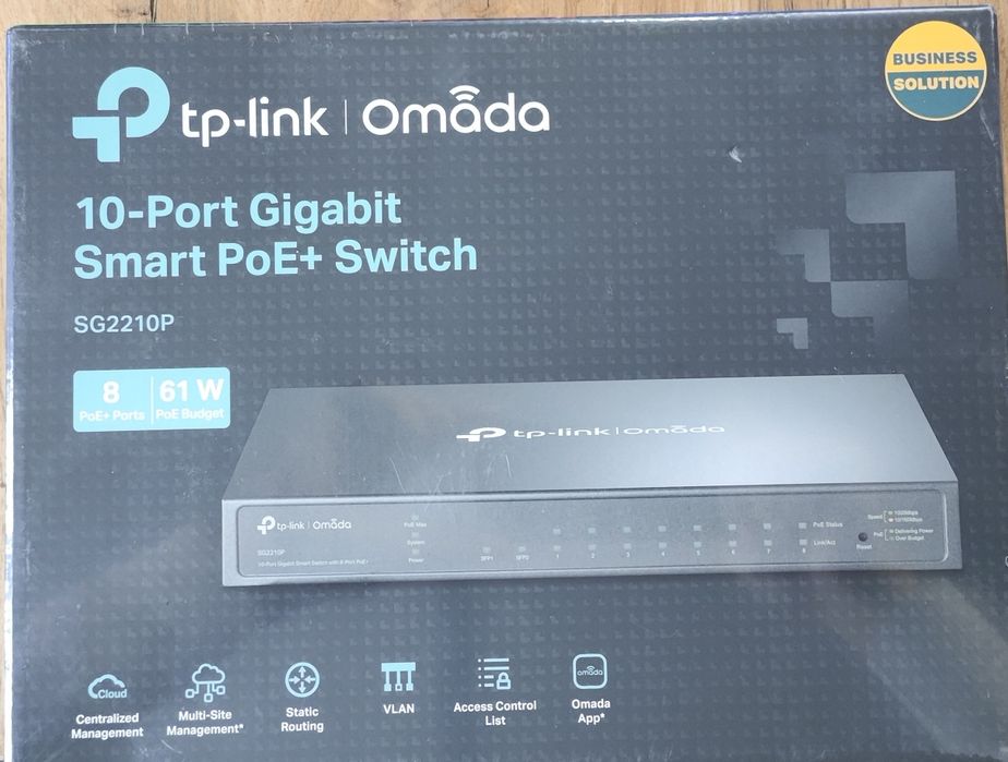 Комутатор TP-LINK TL-SG2210P