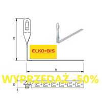 ELKO-BIS OG Uchwyt Pod Dach.L-330 SKR./100  11.2.1/Z OG 20 Szt.