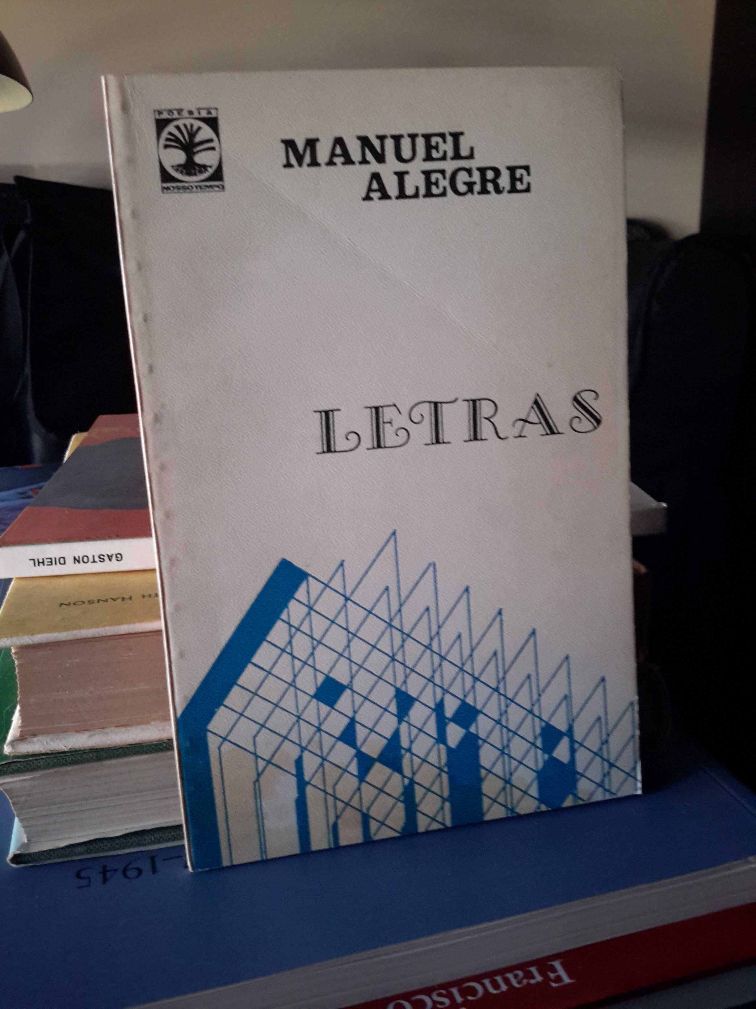 Manuel Alegre - Letras (1.ª edição, 1974)