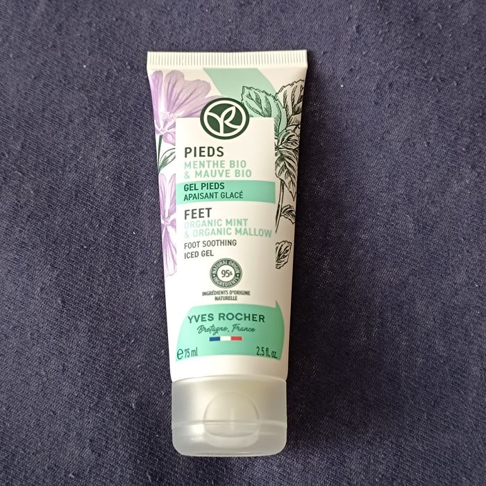 Yves Rocher żel do stóp mięta malwa