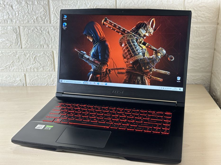 32гб ОЗУ! RTX 3060 6gb! MSI Katana GF63, i5-10500H, 512gb