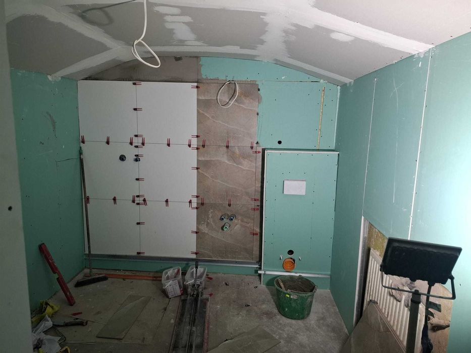 Remont- wykończenia - łazienki - glazurnik - gładź