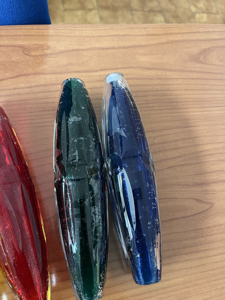 Peças de vidro para candeeiros