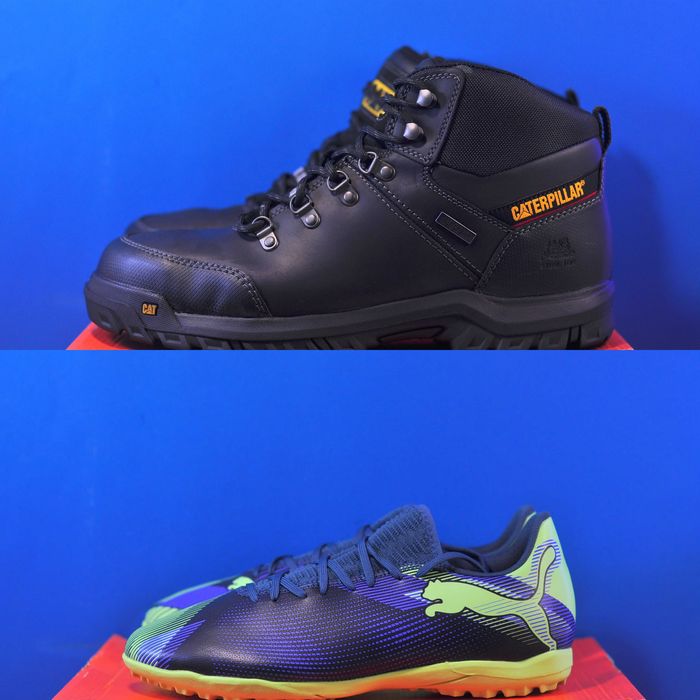 Caterpillar Framework Black Steel Toe Puma Future 7 Play TT оригінал