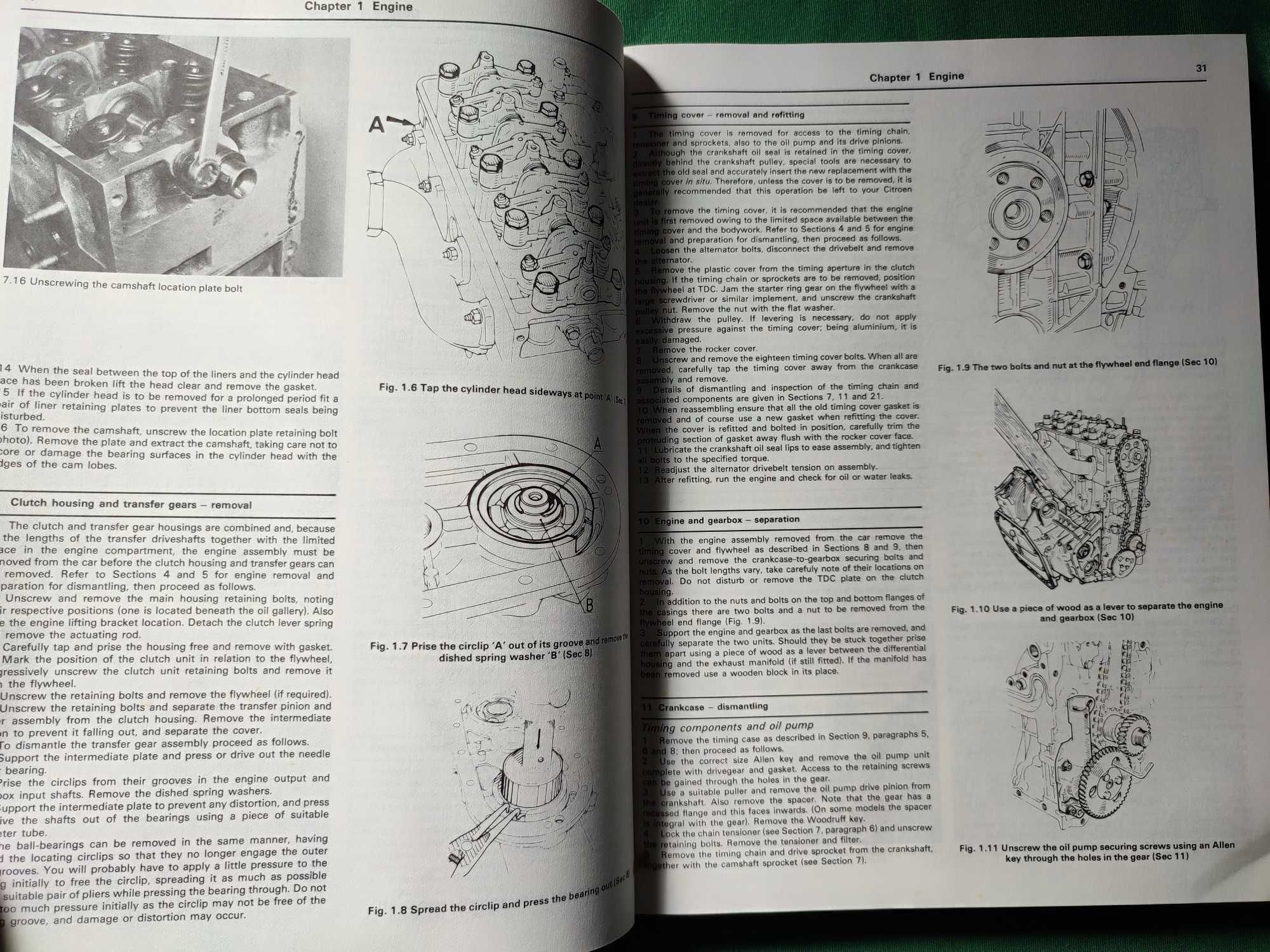 Citroën Visa - Owners Workshop Manual