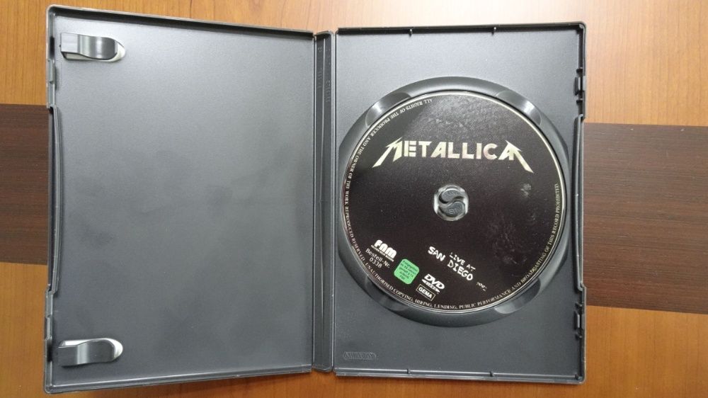 Metallica: Live at San Diego (1992) Dvd
