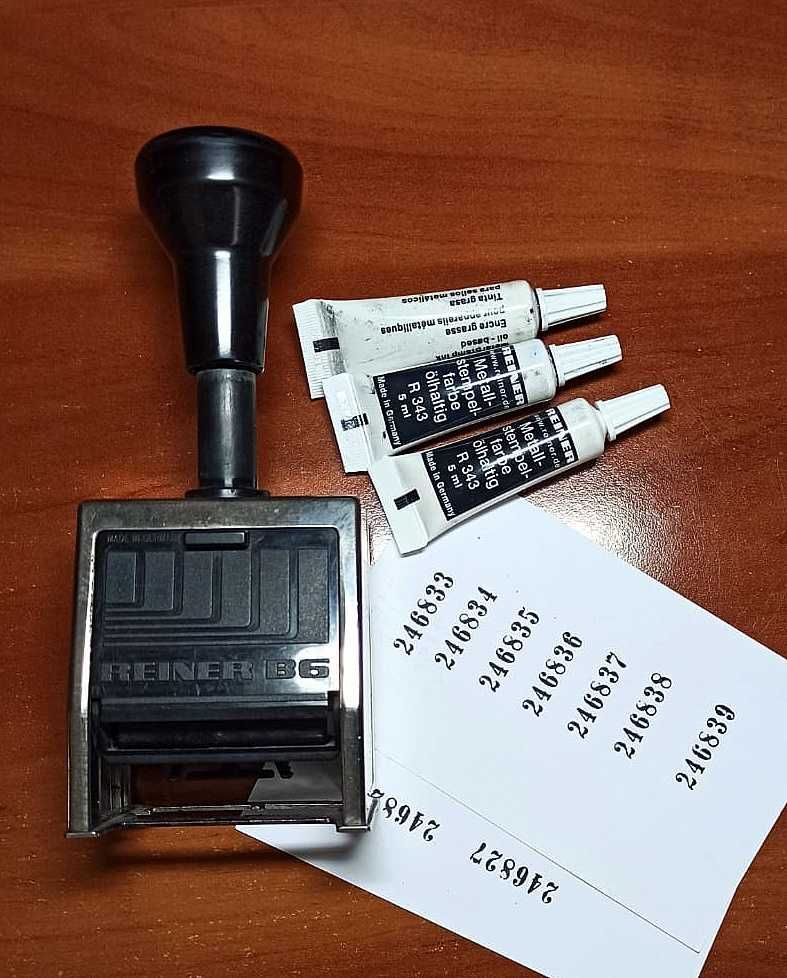 Нумератор REINER B6 автоматичний