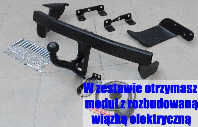 Nowy Hak Holowniczy+Moduł+Wiązka CITROEN C-CROSSER PEUGEOT 4007 od2007