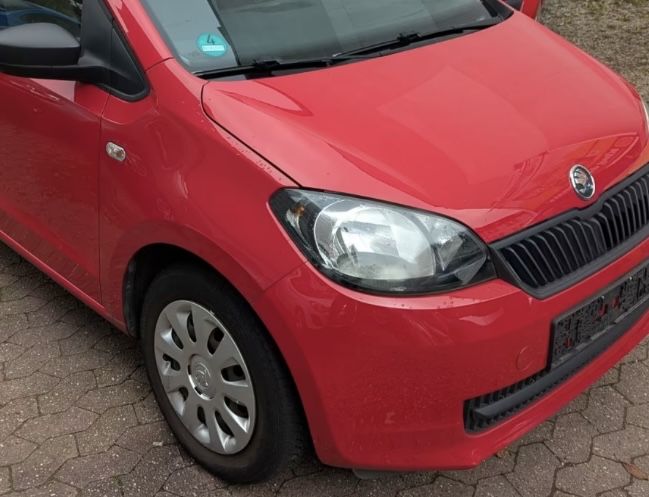 Skoda citigo lampa przód przednia lewa europejska ładna