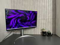 4К Безрамковий Монітор 27 дюймів LG 27UL650-W