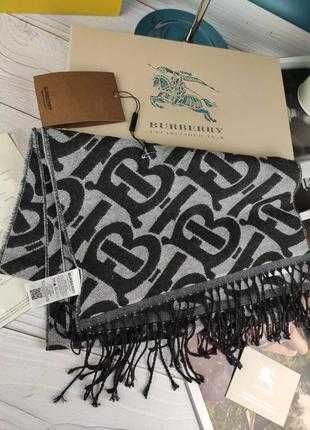 Шарф Burberry з монограмою бренду + коробка