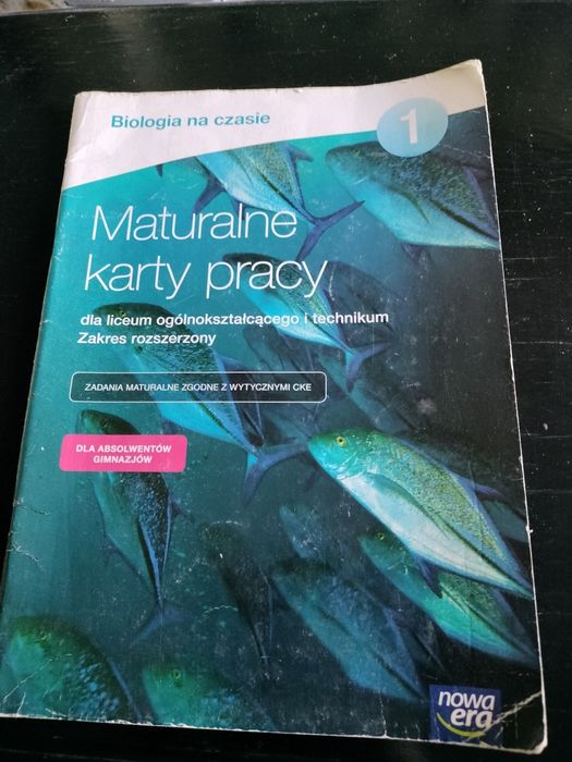 Biologia na czasie 1 - Maturalne karty pracy. Zakres rozszerzony