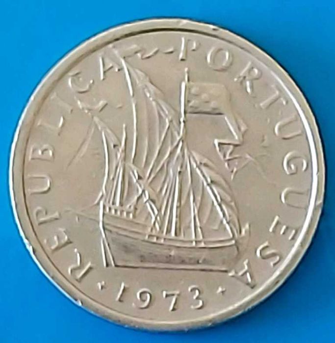5$00 de 1973 Republica Portuguesa