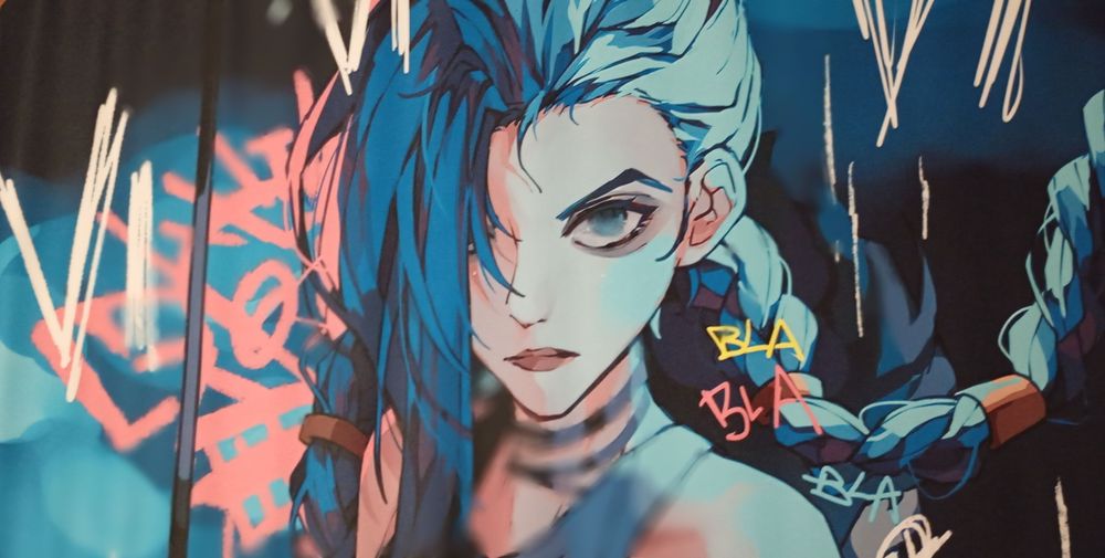 Teclado mecânico 68 teclas e switches azuis,NOVO