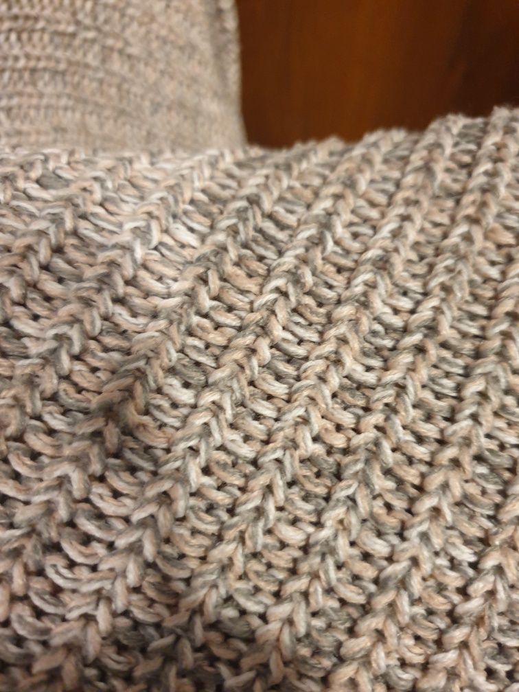 Gruby sweter damski S