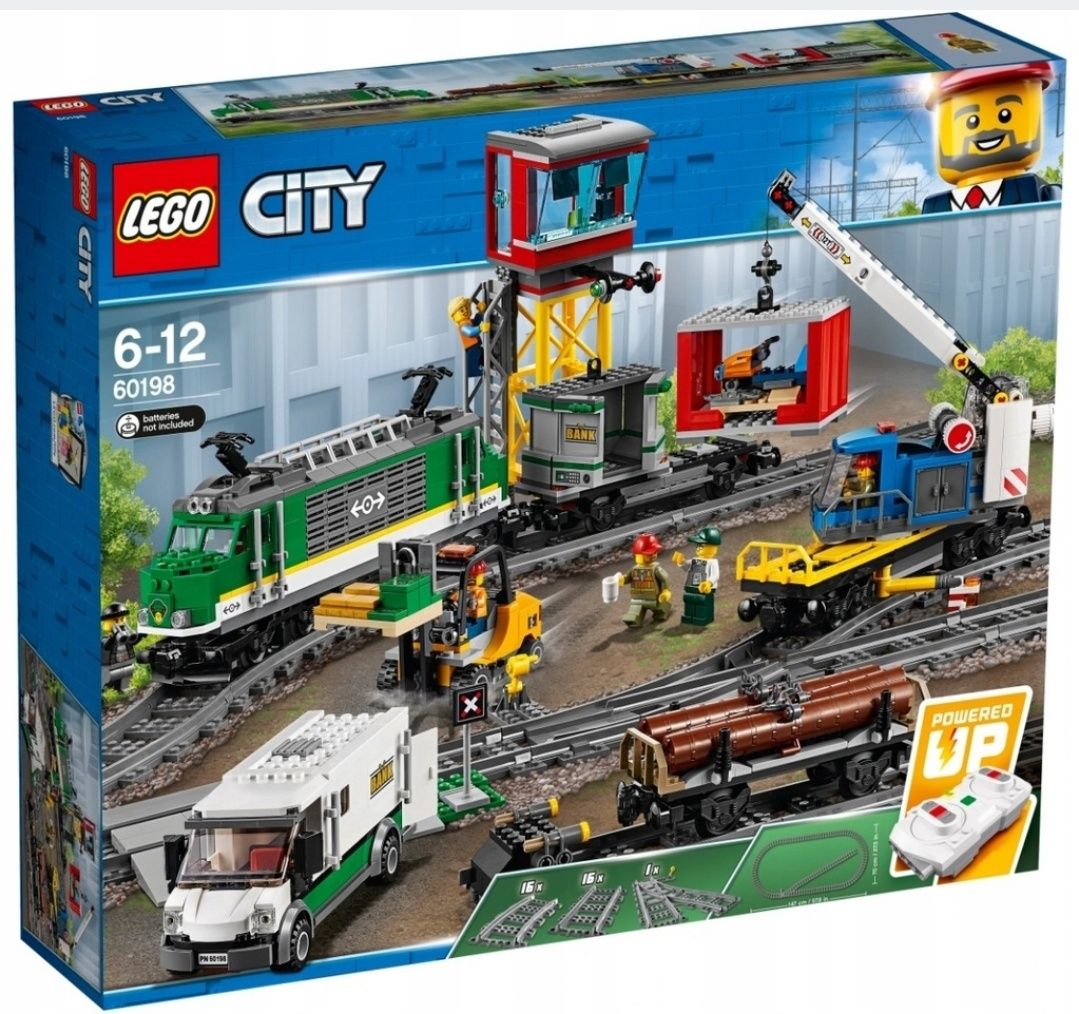 LEGO City 60198 Pociąg towarowy nowy !!!