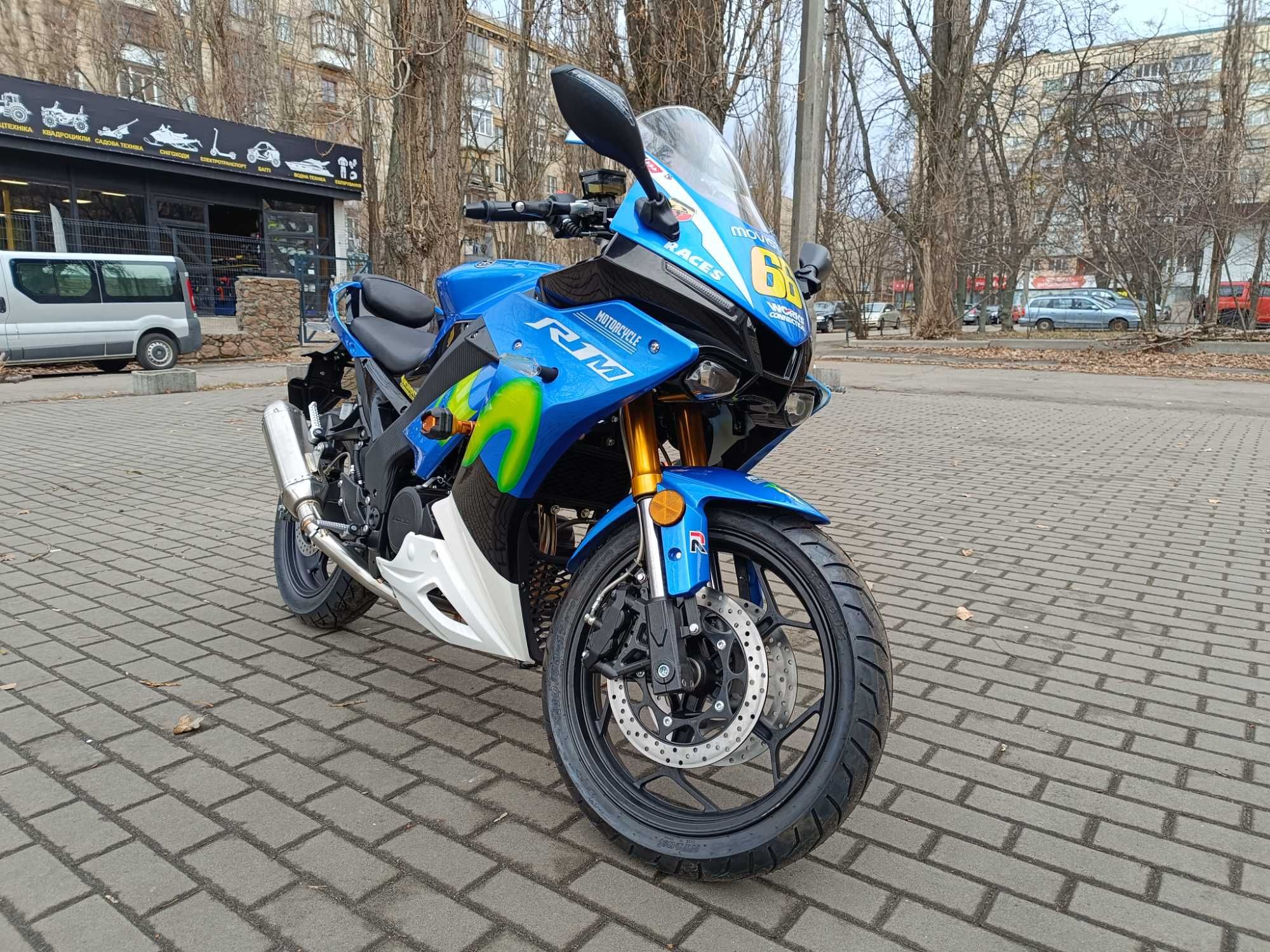 мотоцикл спорт RIDER R1M 250CC не Zongshe Доставка/Кредит/Гаратнія