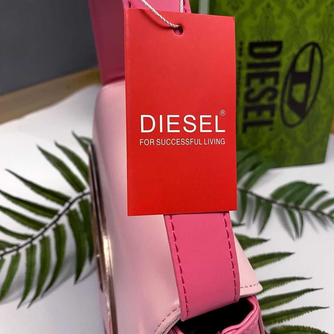 рожева сумка Diesel