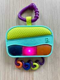 Zabawka sensoryczna B.Toys - grające radio dla niemowląt