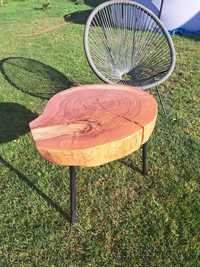 stolik drewniany handmade